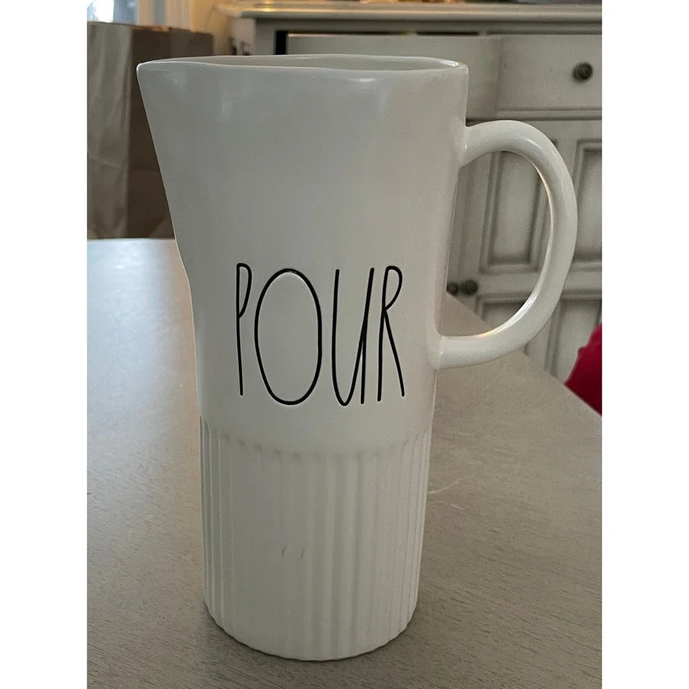 Rae Dunn Artisan Collection by Magenta POUR Pitcher